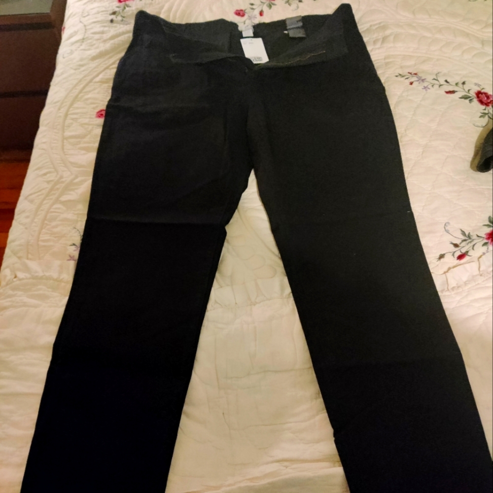 H&M Slim Fit Black Pants